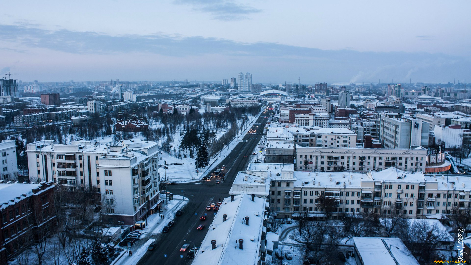 Челябинск серый город